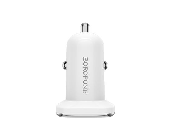 OEM Borofone Car charger BZ12 Lasting Power - 2xUSB - 2,4A white