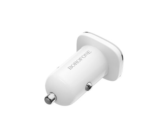 OEM Borofone Car charger BZ12 Lasting Power - 2xUSB - 2,4A white