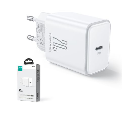 Joyroom JR-TCF06 USB C 20W PD charger - White