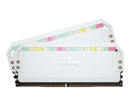 Corsair DDR5 - 32GB - 5200 - CL - 40 - Dual-Kit - Dominator Platinum RGB, white