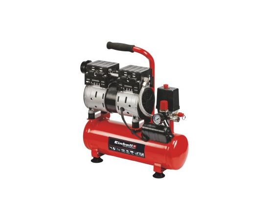 Einhell Compressor TE-AC 6 Silent (red/black, 550 Watt)