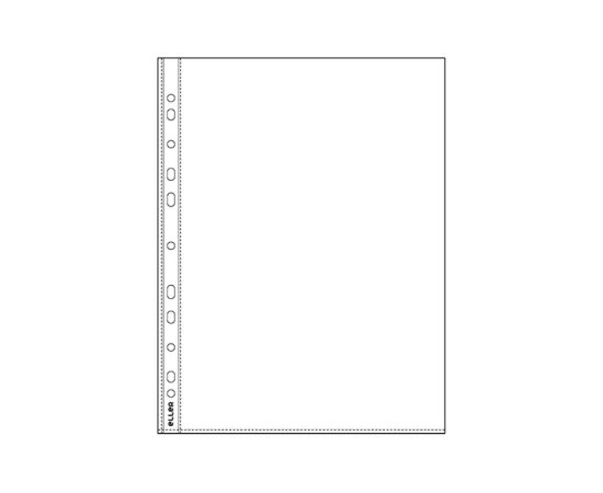 Kabata dokumentiem ELLER A4 glancēta, 40 mic, 100 gab./iepak. ( Iepak. x 2 )