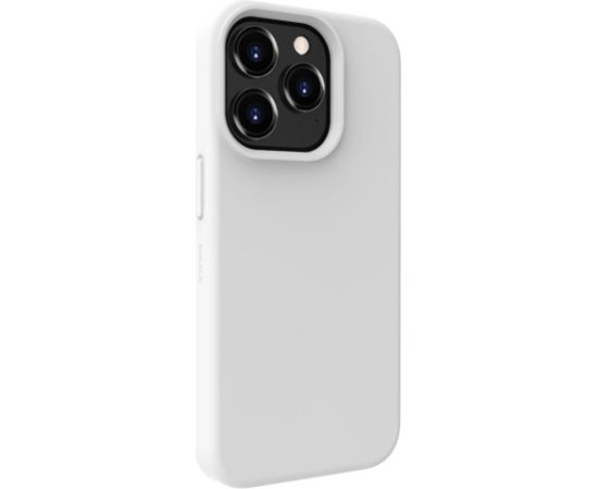 Evelatus iPhone 15 Pro Max Premium Soft Touch Silicone Case Apple White