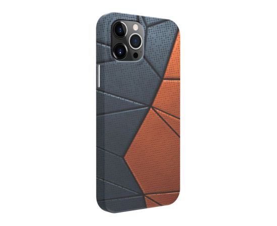 iLike iPhone 12 / 12 Pro Cover Prowhite Customized Print Design Apple Blue Red