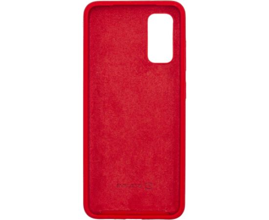 Evelatus Galaxy S20 Premium Soft Touch Silicone Case Samsung Red