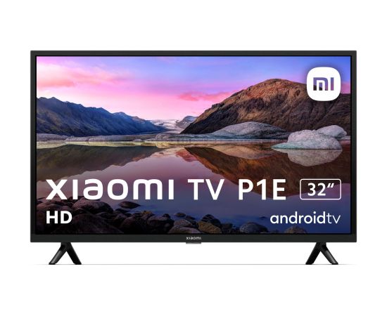 Xiaomi P1E 32" 81.3 cm (32") HD Smart TV Wi-Fi Black