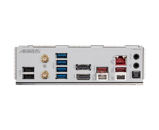 Mainboard GIGABYTE Intel Z790 LGA1700 ATX Memory DDR5 Memory slots 4 1xPCI-Express 3.0 16x 1xPCI-Express 4.0 16x 1xPCI-Express 5.0 16x 5xM.2 1xHDMI 1xDisplayPort 2xUSB 2.0 6xUSB 3.2 2xUSB-C 1xOptical S/PDIF 1xRJ45 2xAudio port Z790AORUSPROX Mātes plates