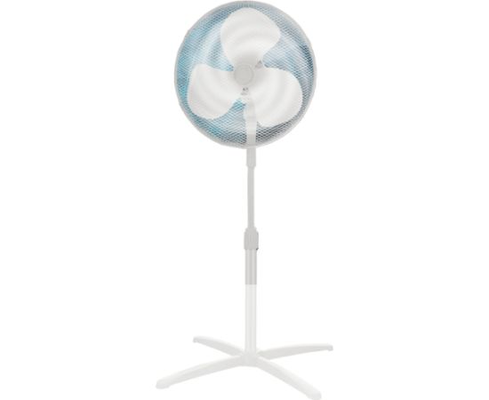 Midea Stand fan, 40cm, 40W,  3 speeds, mechanical, noise level: 55-65 dB, Oscillation  80°, Tilting +16° -8°, Adjustable height 120cm,