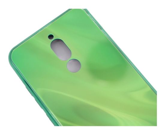 Evelatus Redmi 8 Water Ripple Full Color Electroplating Tempered Glass Xiaomi Green