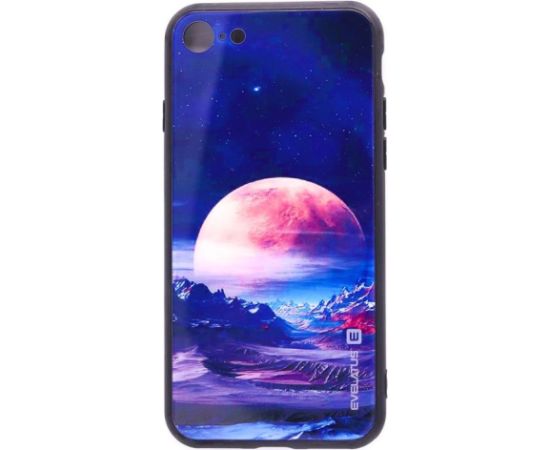 Evelatus iPhone 7/8/SE2020/SE2022 Picture Glass Case Apple Flower Power