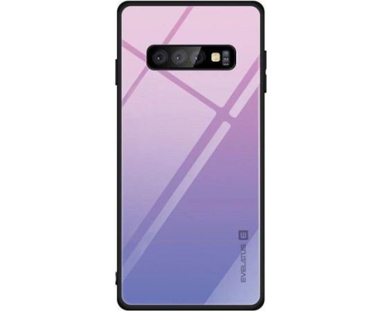 Evelatus Galaxy A7 2018 Gradient Glass Case 2 Samsung Bubble Gum