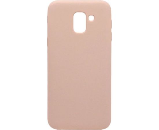 Evelatus Samsung J6 Plus Silicone Case Samsung Pink Sand