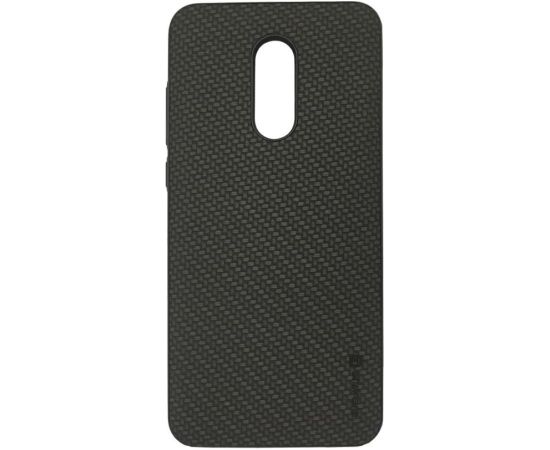 Evelatus Xiaomi Redmi 5 Plus TPU case 2 with metal plate (possible to use with magnet car holder) Xiaomi Black