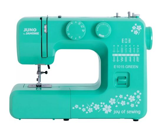 Janome Juno E1015 green sewing machine