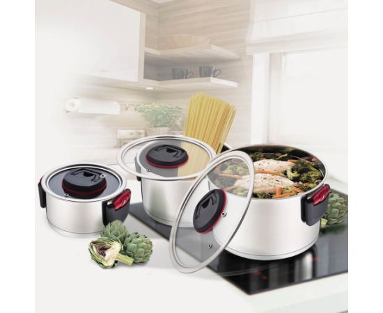 Maestro MR-3530-6 Pots set with folding handles 6 pieces