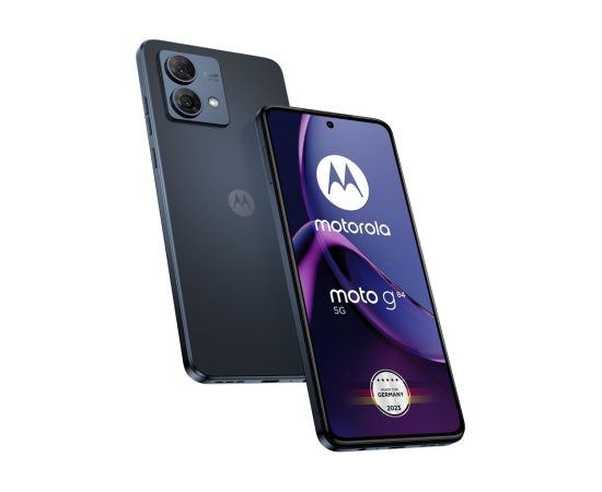 Motorola Moto G84 PAYM0008PL smartphone 16.6 cm (6.55") Dual SIM Android 13 5G USB Type-C 12 GB 256 GB 5000 mAh Blue