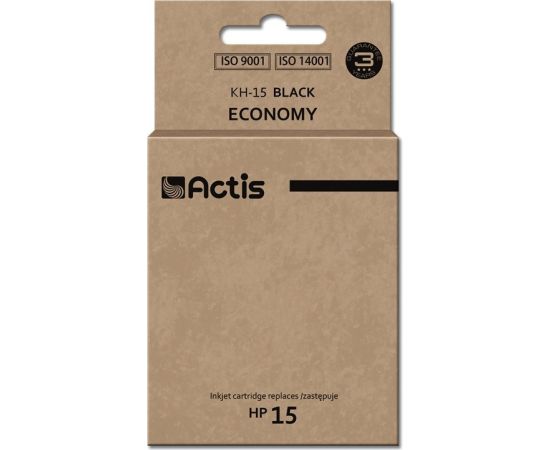 Actis KH-15 ink (replacement for HP 15 C6615N; Standard; 44 ml; black)