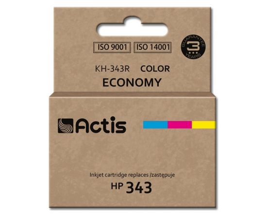 Actis KH-343R ink (replacement for HP 343 C8766EE; Standard; 21 ml; color)