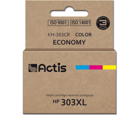 Actis KH-303CR ink for HP printer, replacement HP 303XL T6N03AE; Premium; 18ml; 415 pages; colour