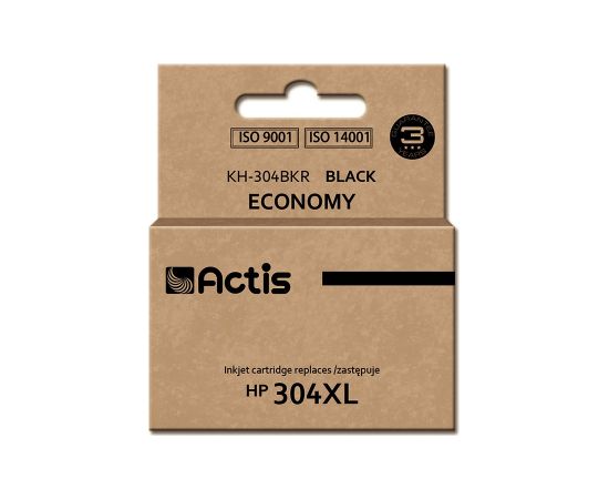 Actis KH-304BKR ink (replacement for HP 304XL N9K08AE; Premium; 15 ml; black)