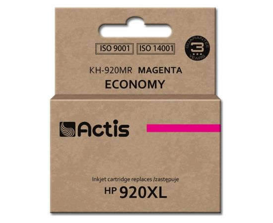 Actis KH-920MR ink (replacement for HP 920XL CD973AE; Standard; 12 ml; magenta)