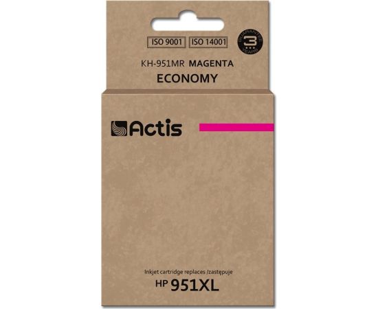 Actis KH-951MR ink (replacement for HP 951XL CN047AE; Standard; 25 ml; magenta)