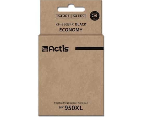 Actis KH-950BKR ink (replacement for HP 950XL CN045AE; Standard; 80 ml; black)