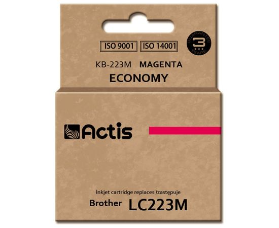 Actis KB-223M ink (replacement for Brother LC223M; Standard; 10 ml; magenta)