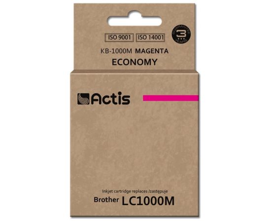 Actis KB-1000M ink (replacement for Brother LC1000M/LC970M; Standard; 36 ml; magenta)