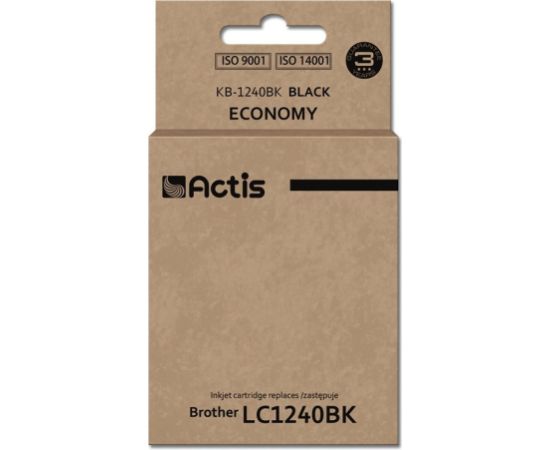 Actis KB-1240BK ink (replacement for Brother LC1240BK/LC1220BK; Standard; 19ml; black)