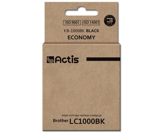 Actis KB-1000BK ink (replacement for Brother LC1000BK/LC970BK; Standard; 36 ml; black)
