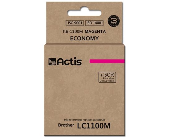 Actis KB-1100M ink (replacement for Brother LC1100M/LC980M; Standard; 19 ml; magenta)