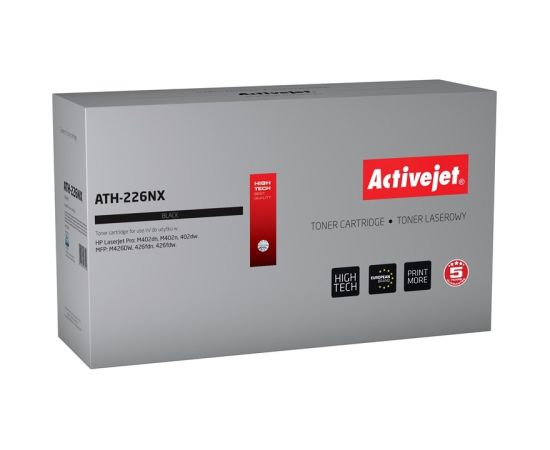 Activejet ATH-226NX toner (replacement for HP 226X CF226X; Supreme; 9000 pages; black)