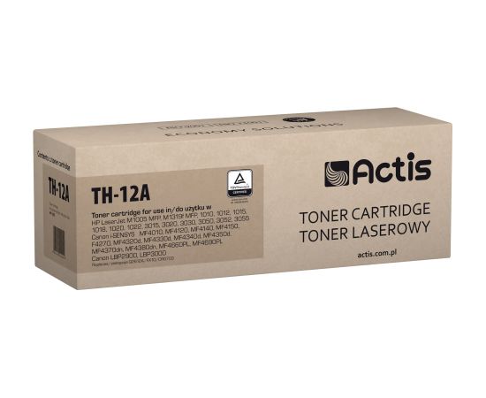 Actis TH-12A toner (replacement for HP 12A Q2612A, Canon FX-10, Canon CRG-703; Standard, 2000 pages; black)