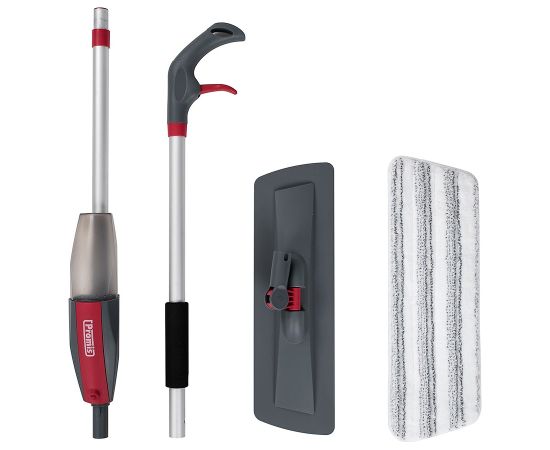 PROMIS Spray mop, grey-red