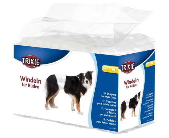 Trixie Nappies for Dogs M-L 46-60 cm 12 pcs/pack
