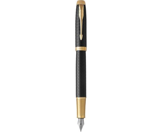 Parker IM fountain pen Cartridge filling system Black, Gold 1 pc(s)