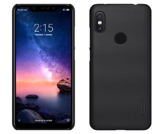 Nillkin Redmi Note 6 Pro Super Frosted Shield Case Nillkin Black