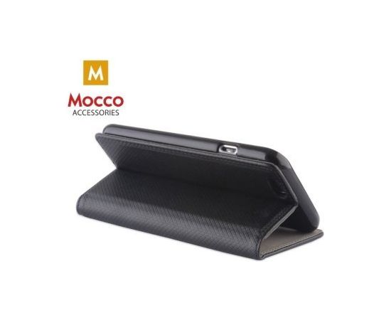 Mocco Smart Magnet Book Case Grāmatveida Maks Telefonam Samsung A320 Galaxy A3  (2017) Melns