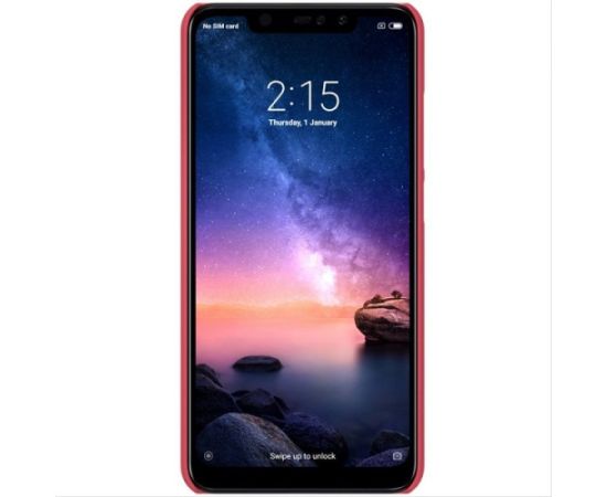 Nillkin Redmi Note 6 Pro Super Frosted Shield Case Nillkin Red