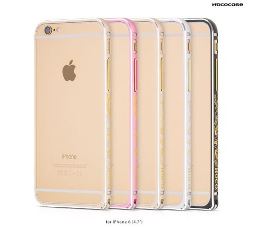 Hoco Apple iPhone 6  Good fortune bumper Apple Silver