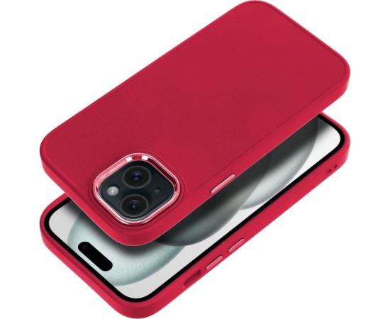 Fusion Frame silikona aizsargapvalks Apple iPhone 7|8|SE2020|SE2022 fuksija