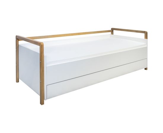 Dīvāns-gulta - Victor, balta, 180x80