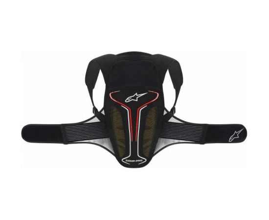 Alpinestars Evolution Back Protector / Melna / Sarkana / L