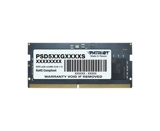 Patriot Memory Signature PSD516G560081S memory module 16 GB 1 x 16 GB DDR5 5600 MHz