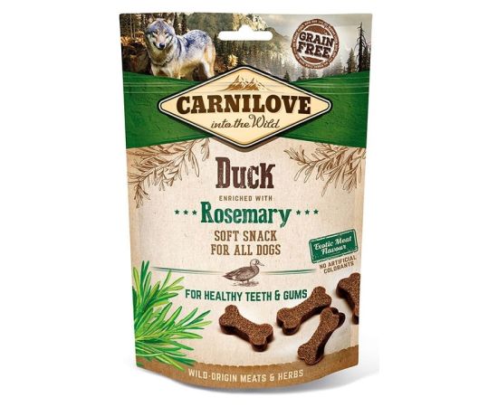 CARNILOVE Soft Duck+Rosemary dog treat - 200 g