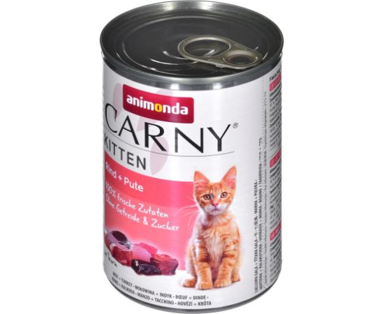 ANIMONDA Carny Kitten Beef Turkey - wet cat food - 400 g