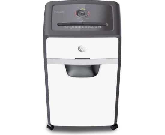 HP ONESHRED 24CC shredder, cut-offs, P-4, 24 cards, 30l, light grey