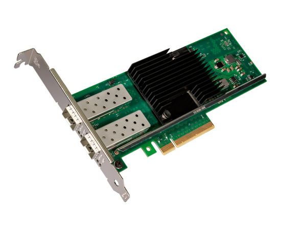 Intel Ethernet Converged Network Adapter X710-DA2, 10GbE/1GbE dual ports SFP+, PCI-E 3.0x8 (Low Profile and Full Height brackets included) bulk