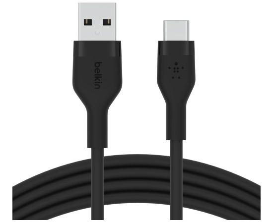 Belkin BOOST↑CHARGE Flex USB cable 2 m USB 2.0 USB A USB C Black